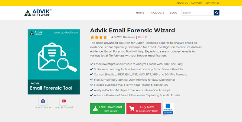 Advik - Best Email Forensics Tools