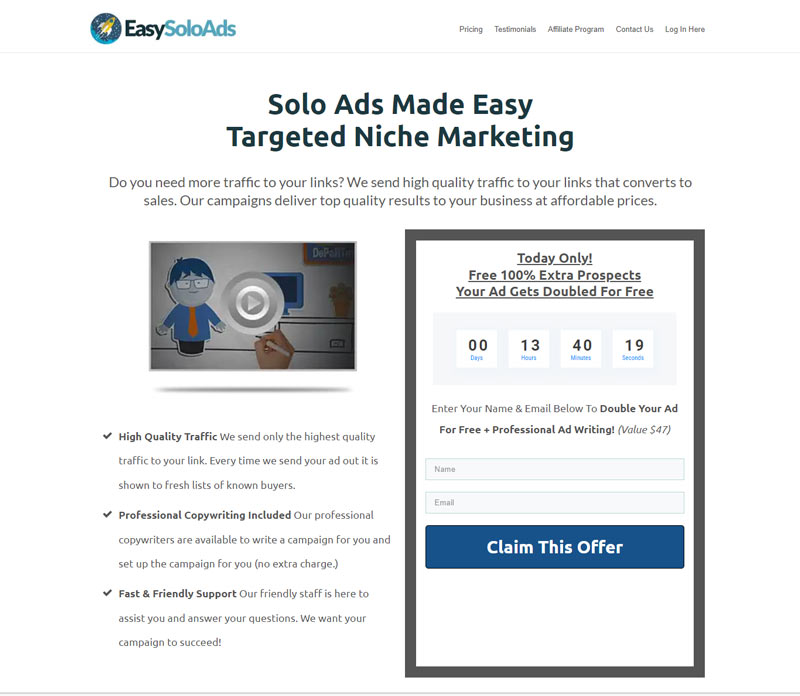 EasySoloAds - Top Solo Ads Agency