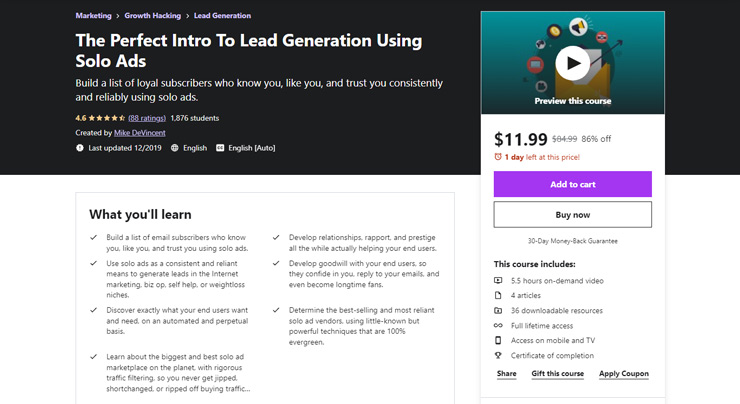Lead Generation Using Solo Ads